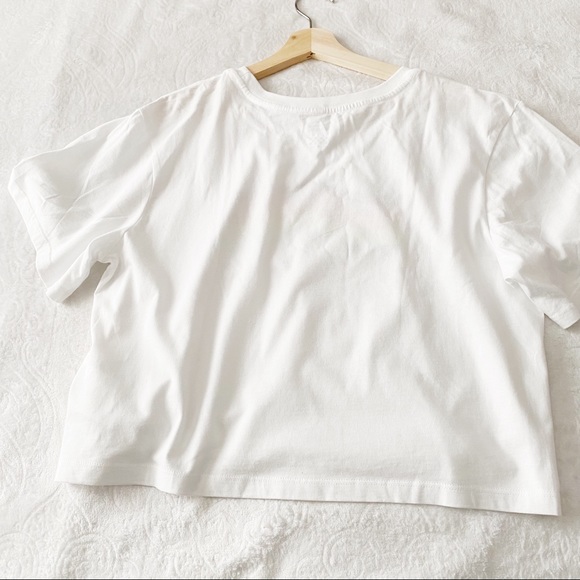 NWT Vans Vintage Rainbow Off the Wall Cropped Tee - Picture 5 of 9